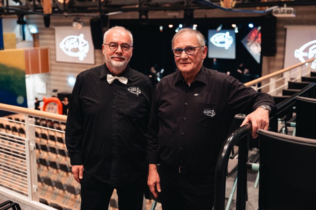 Arno Lang und Klaus Laupichler