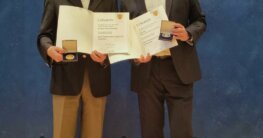 Ehrung Michael Langhammer Peter Faber