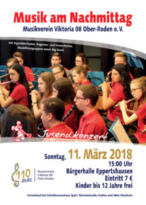 Musik am Nachmittag 2018 Flyer