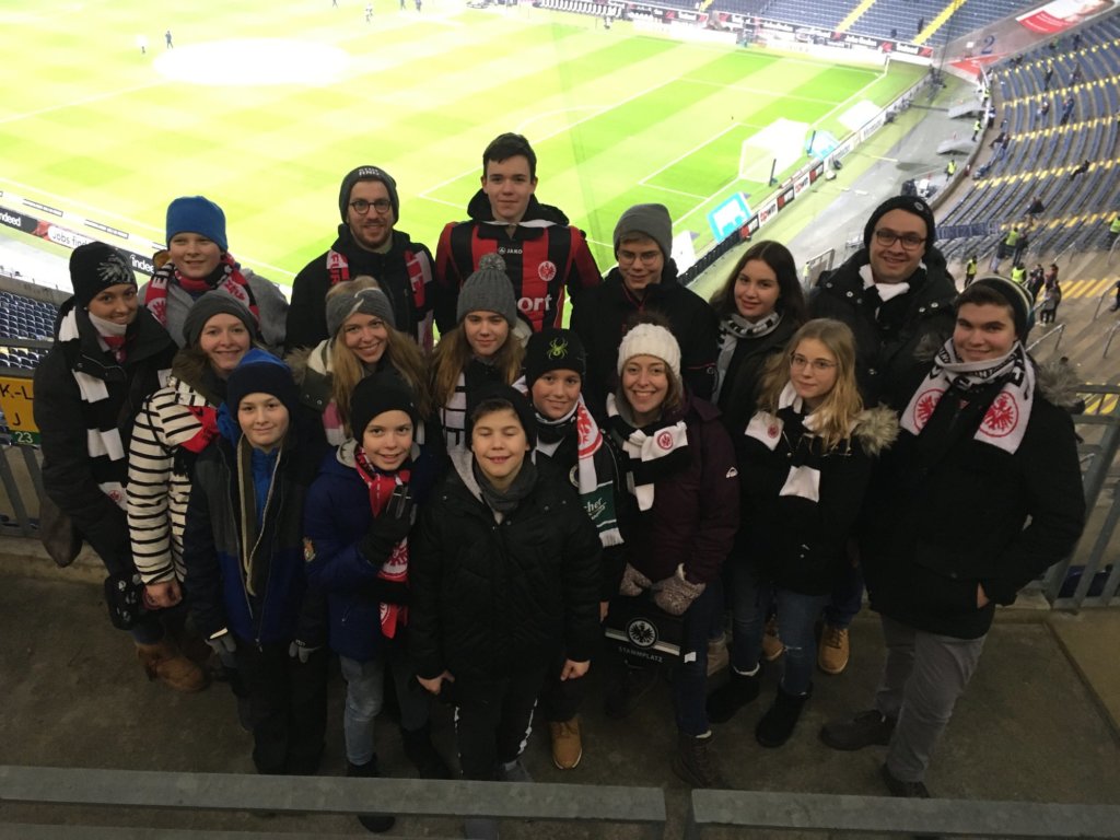 Musikverein Jugend Ausflug Eintracht Frankfurt