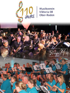 Plakat 110 Jahre Musikverein Viktoria 08 Ober-Roden Plakat 110 Jahre Musikverein Viktoria 08 Ober-Roden
