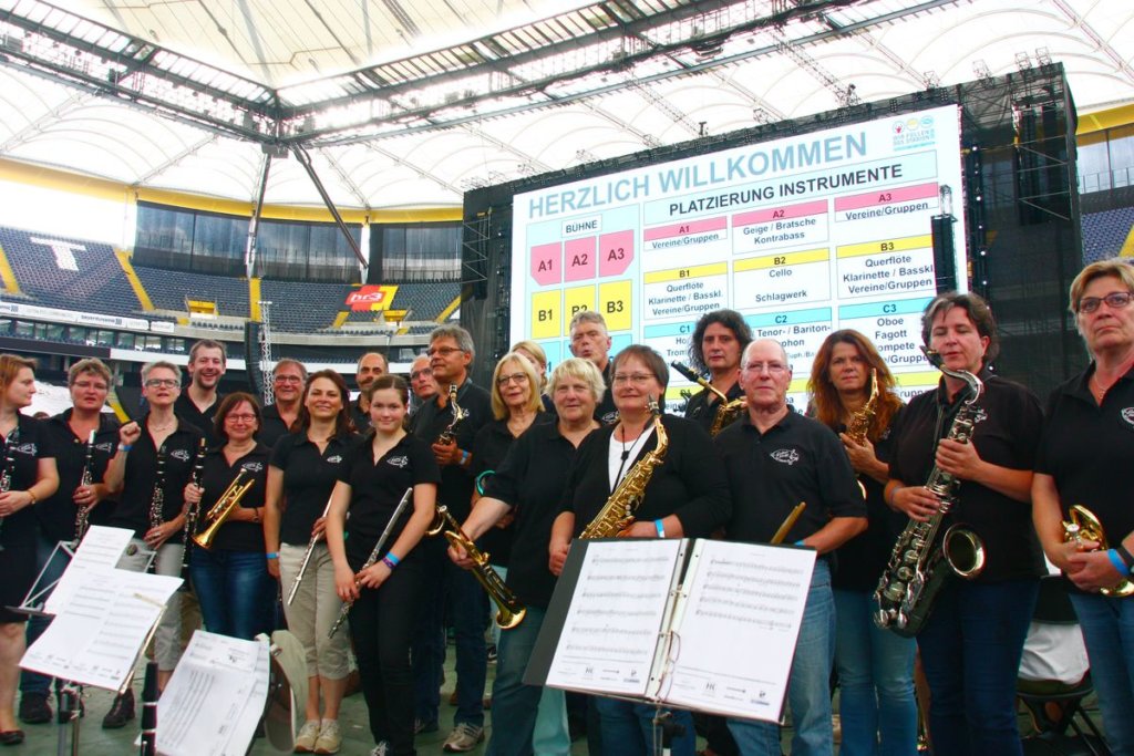 Weltrekord Wir füllen das Stadion