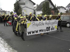 Prinzliche Hofkapelle beim Rathaussturm