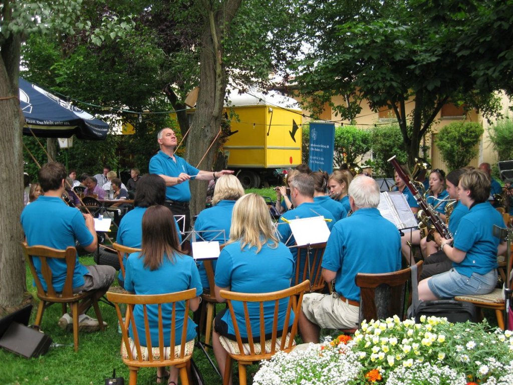 Frühschoppenkonzert in Zell Bad König