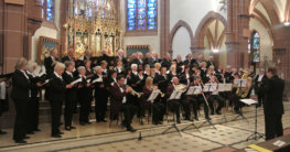 Blechbläserensemble bei einem Kirchenkonzert
