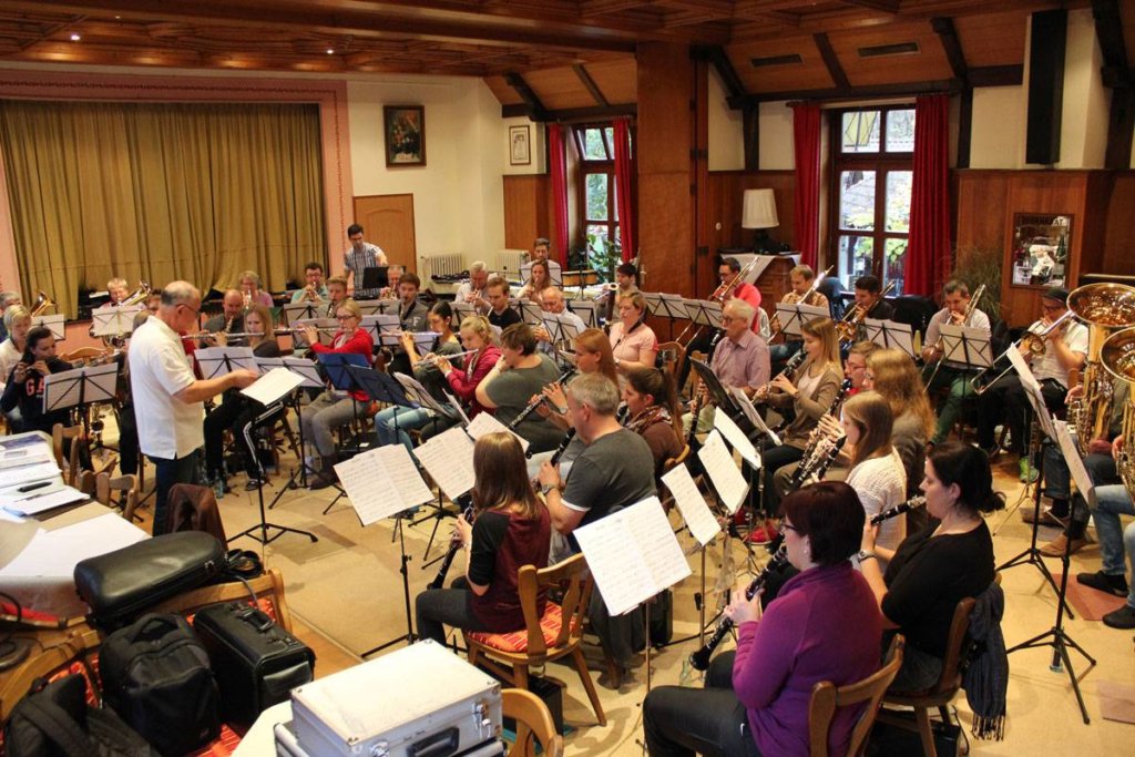Probenwochenende Großes Blasorchester 2015