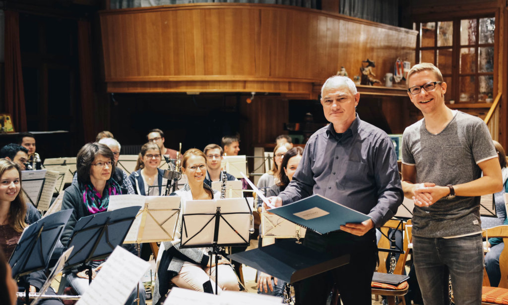 Probenwochenende Großes Blasorchester 2017 mit Thiemo Kraas