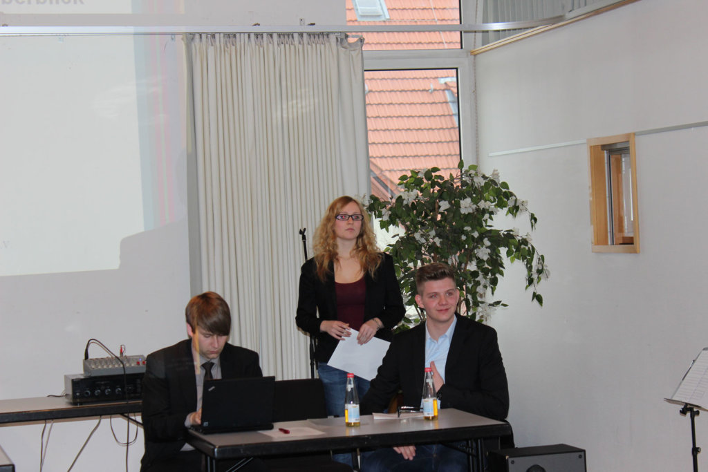 Jugendleiterin Laura Fischer