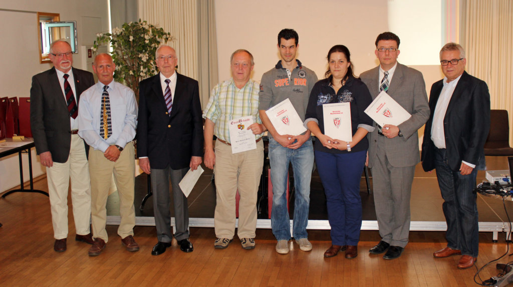 Ehrungen bei der Jahreshauptversammlung