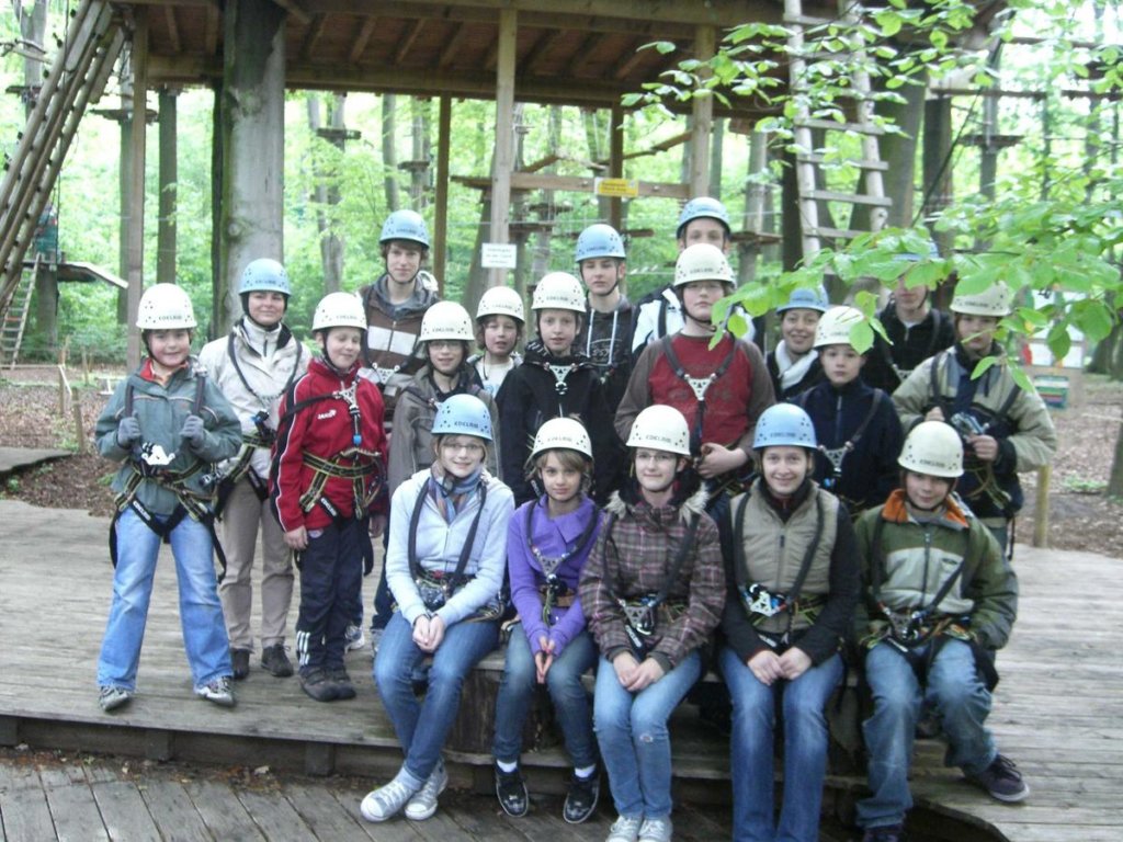 Ausflug Kletterpark 2010