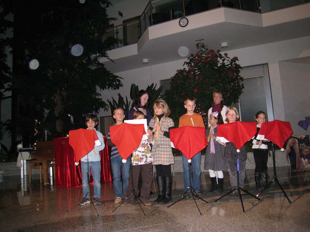 Nikolauskonzert Blockflötengruppen Dietzenbach