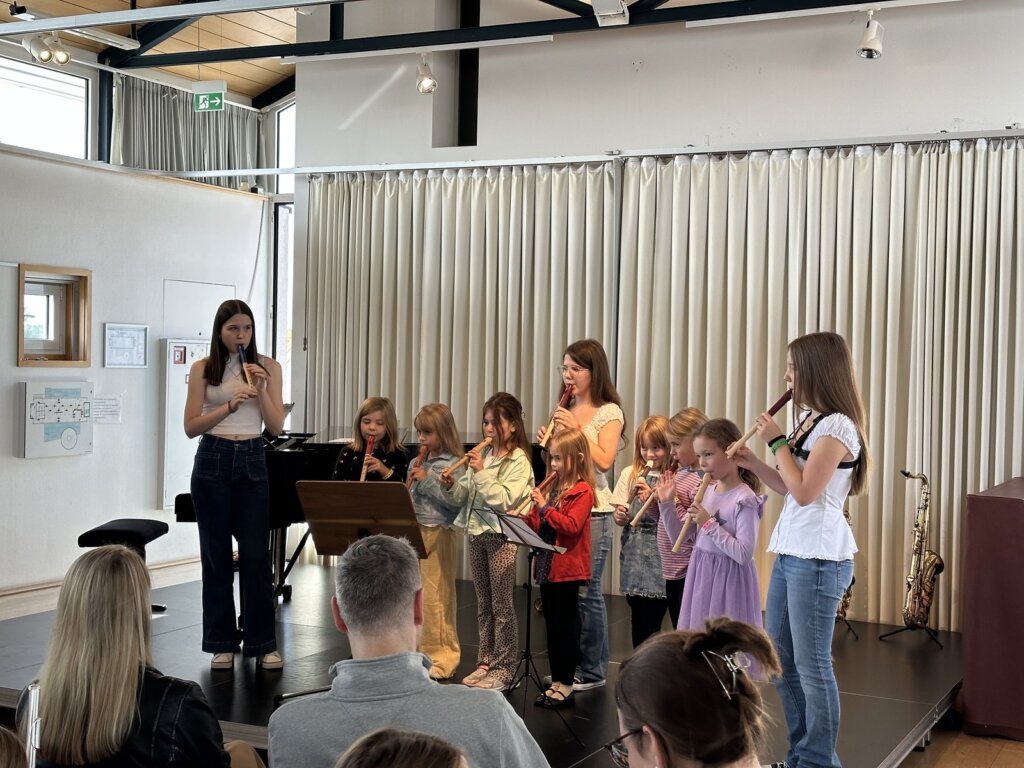 Die Blockis bei ihrem Auftritt Die Blockis bei ihrem Auftritt