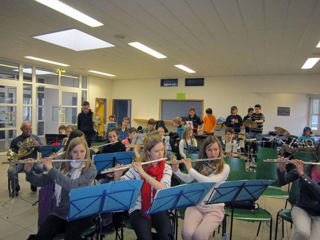 Probenwochenende des Jugendorchesters