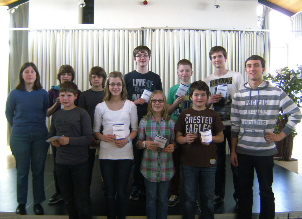 D1-Prüfung 2012 Gruppenbild