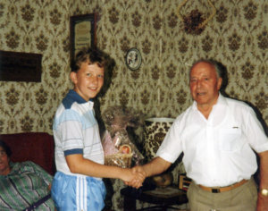 Ferdinand Seitz und Michael Langhammer 1986