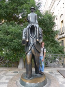 Franz-Kafka-Denkmal Prag
